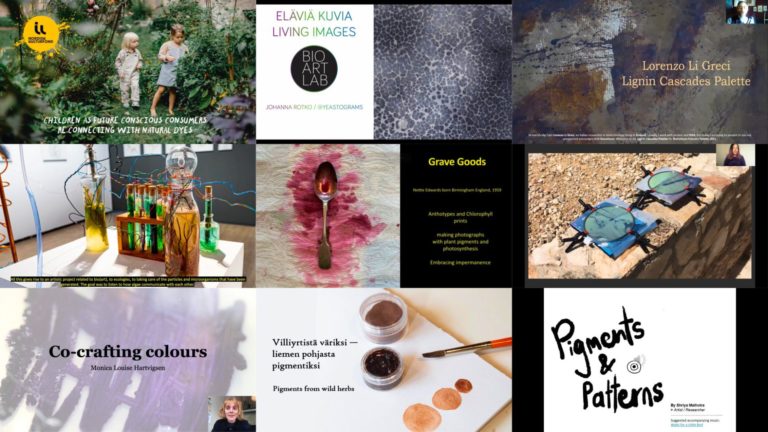 Cover for article 'Friends of Biocolour: pecha kuchas part of BioColour &ndash; Exploring sustainable colour seminar and exhibition'